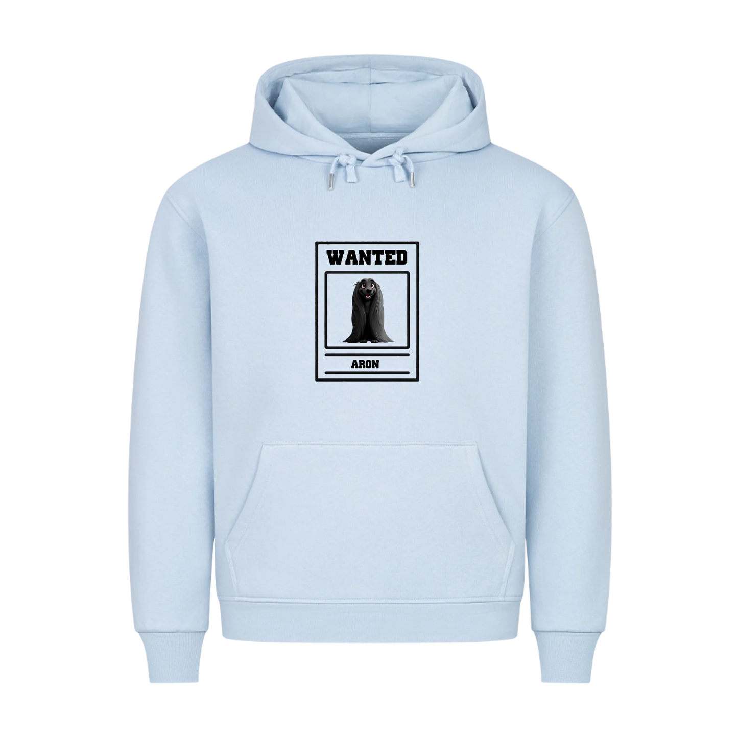 Wanted Dog Hoodie (personalisierbar)