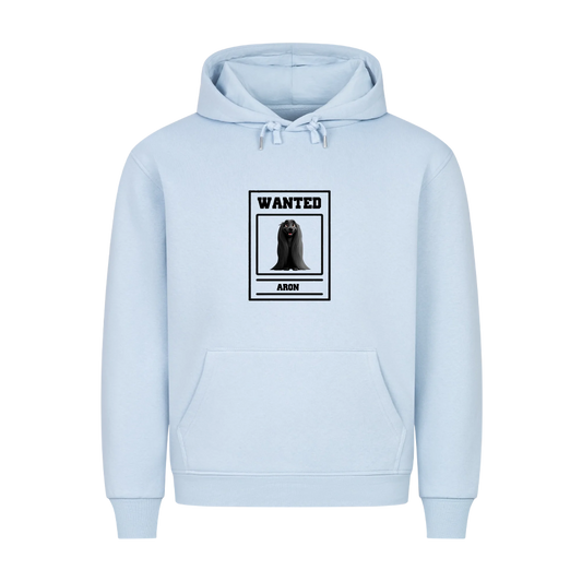 Wanted Dog Hoodie (personalisierbar)
