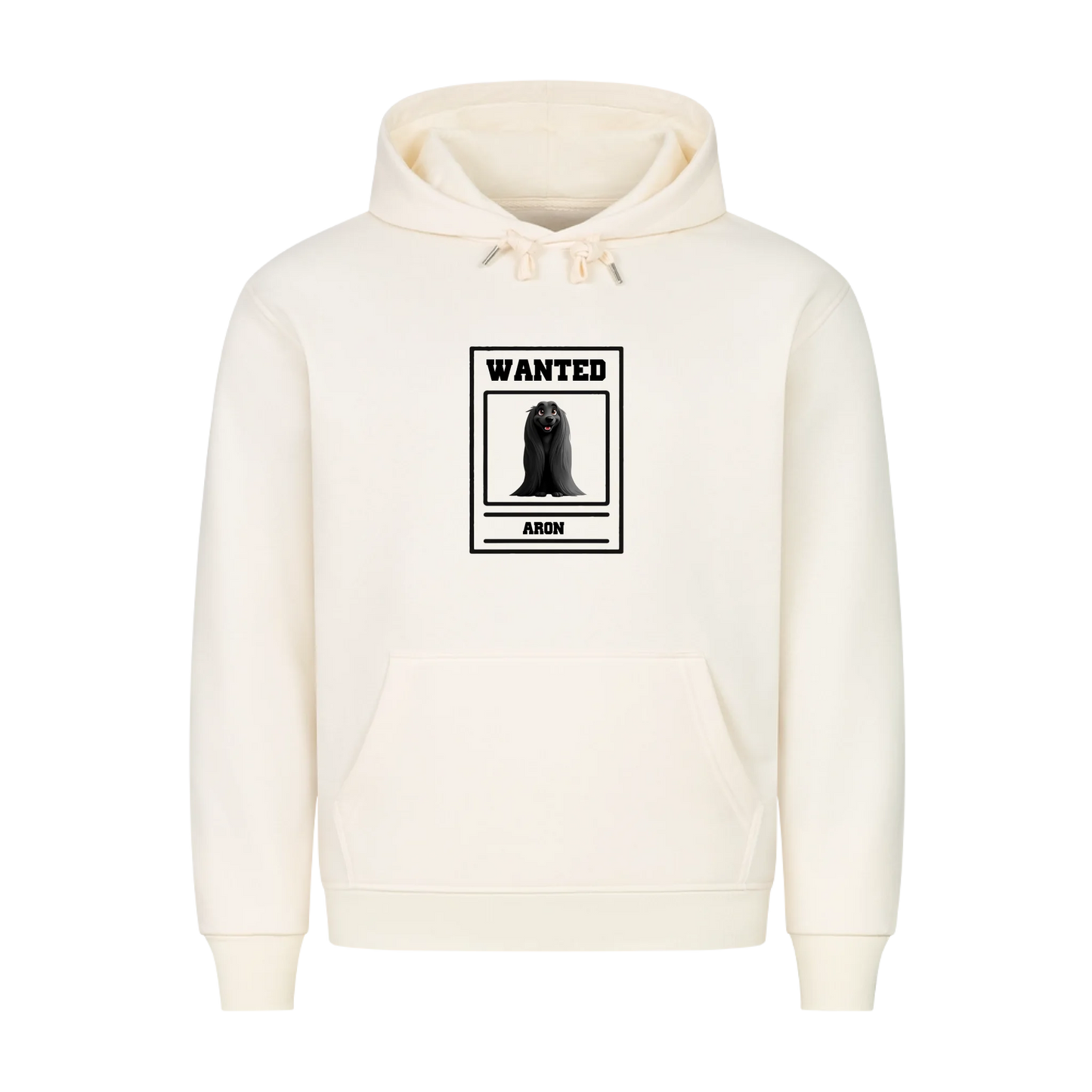Wanted Dog Hoodie (personalisierbar)