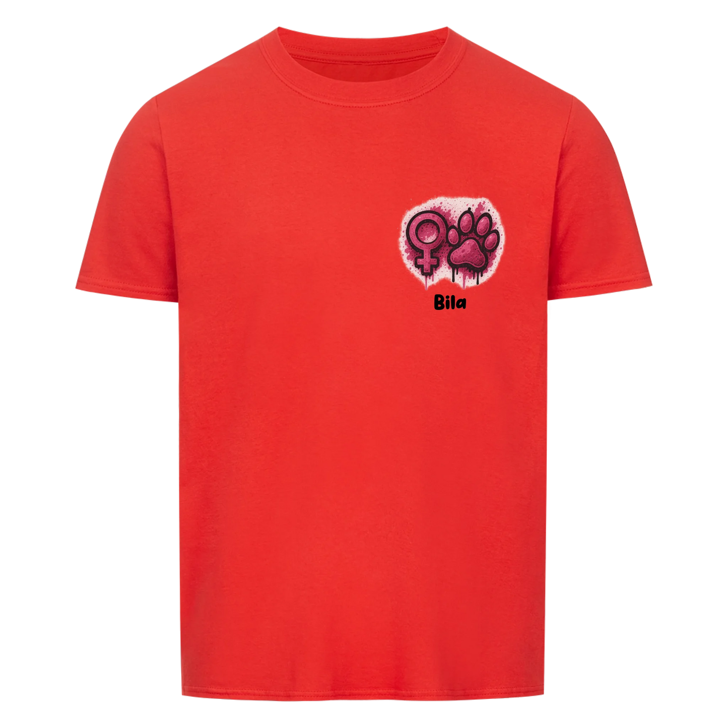 T-Shirt Haustier weiblich (personalisierbar)