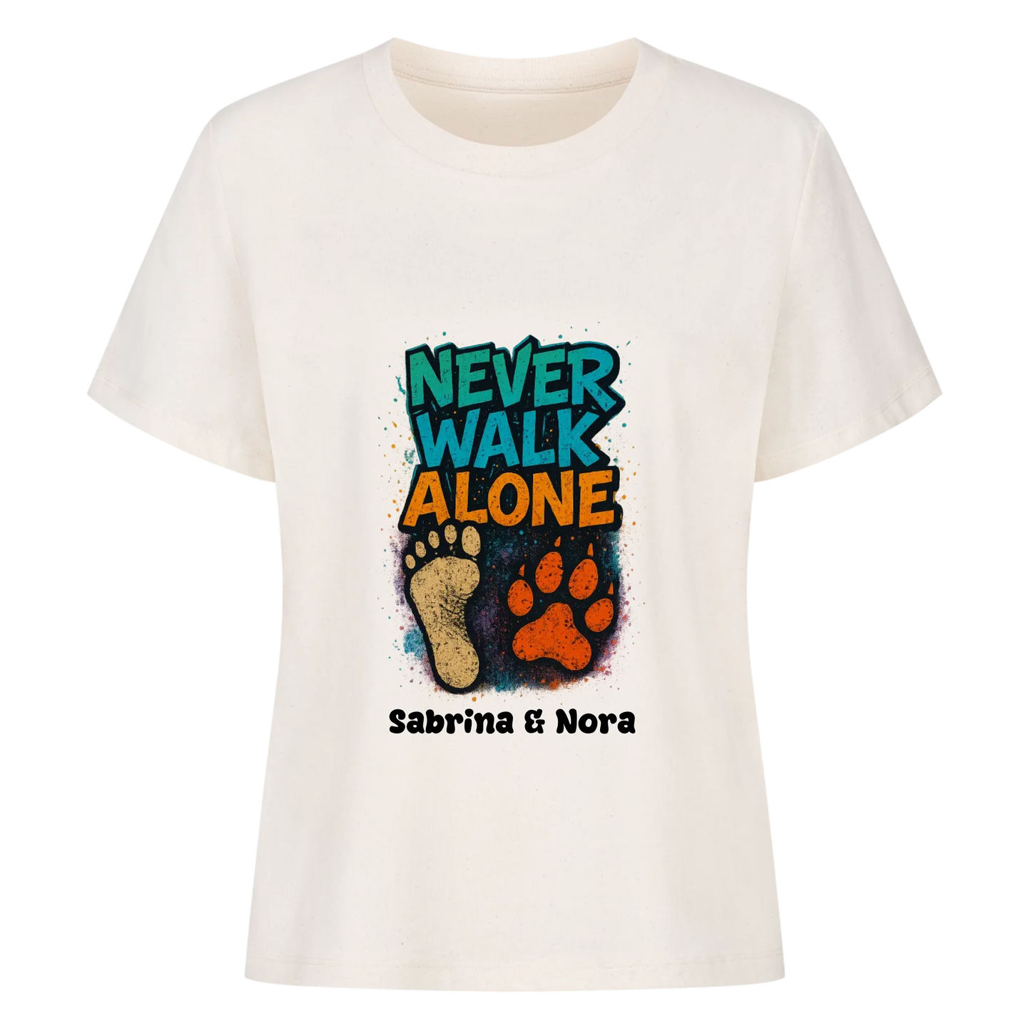 Never walk alone T-Shirt women