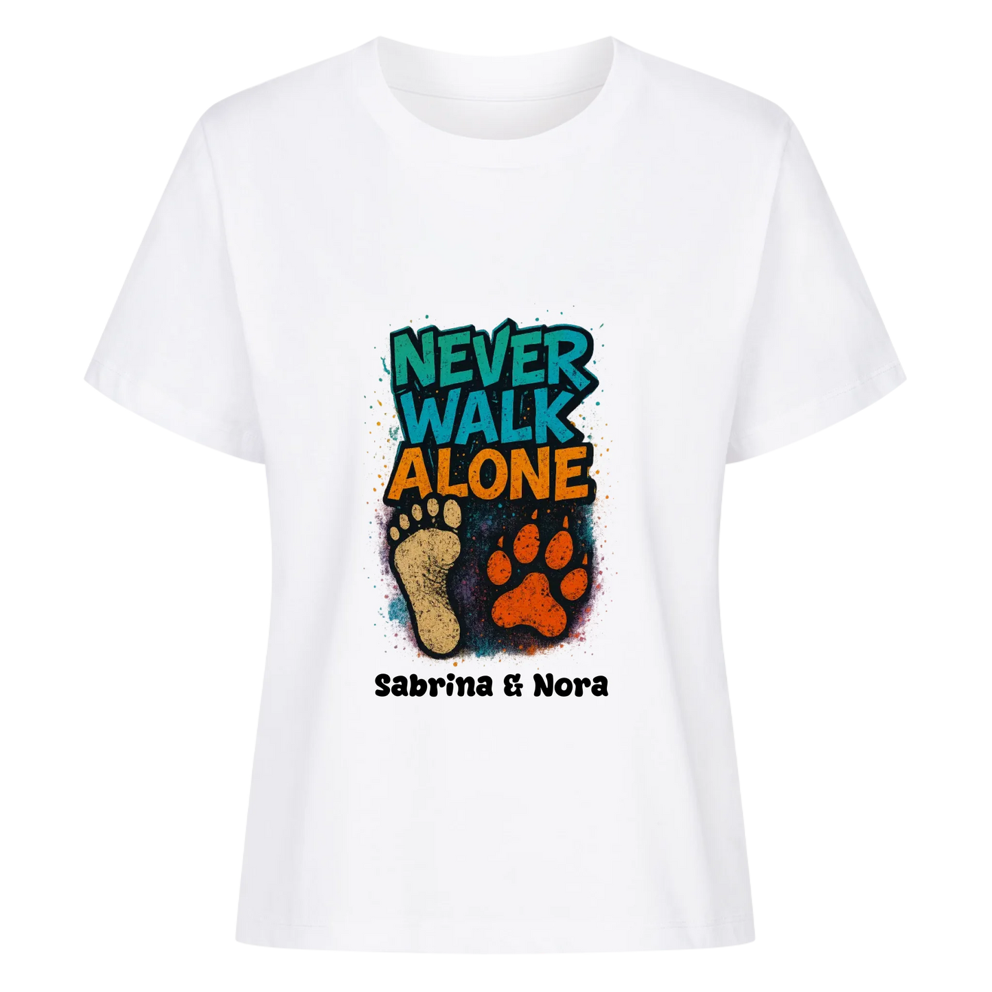 Never walk alone T-Shirt women
