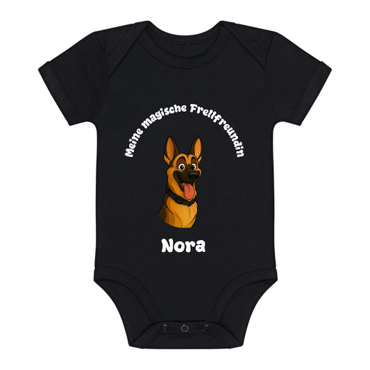 Meine magische Fellfreundin - Personalisierter AI Cartoon Babybody