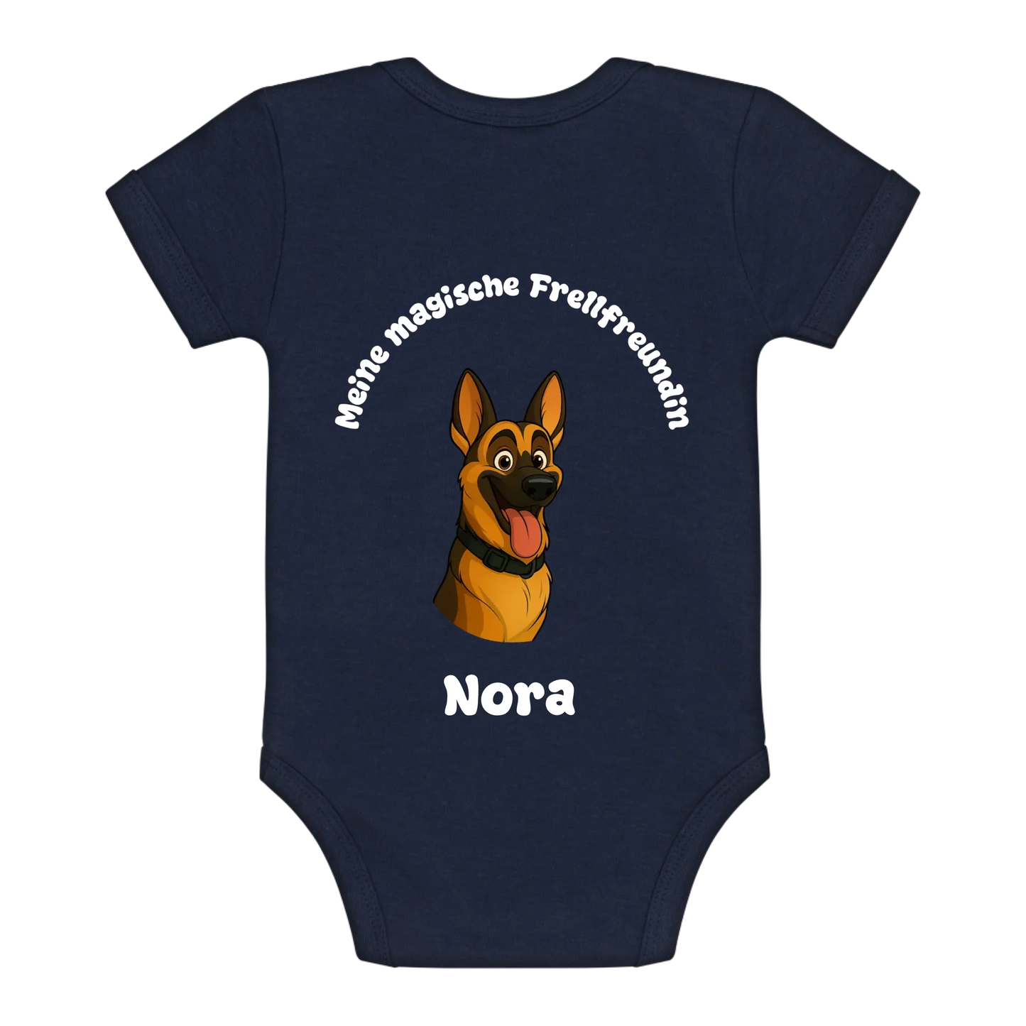 Meine magische Fellfreundin - Personalisierter AI Cartoon Babybody