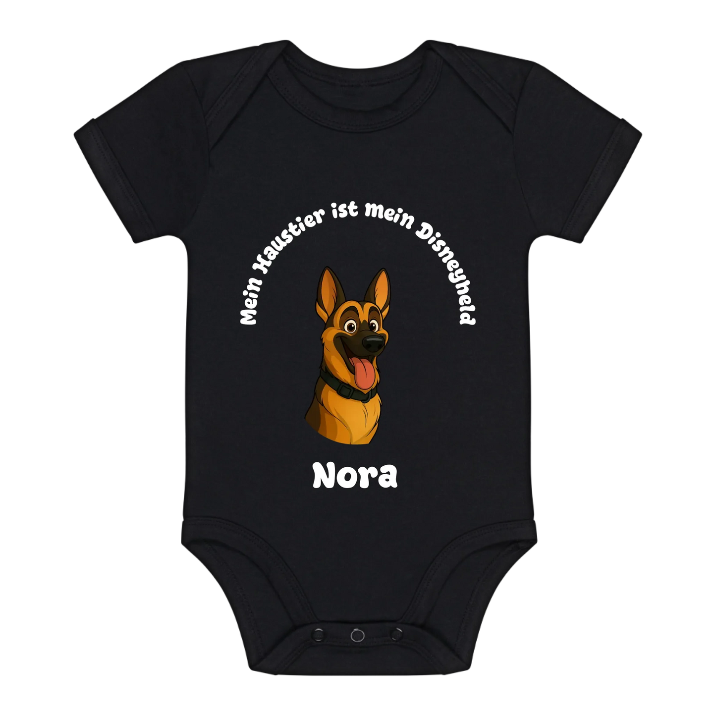 Mein Haustier ist mein Disneyheld - Personalisierter AI Cartoon Babybody
