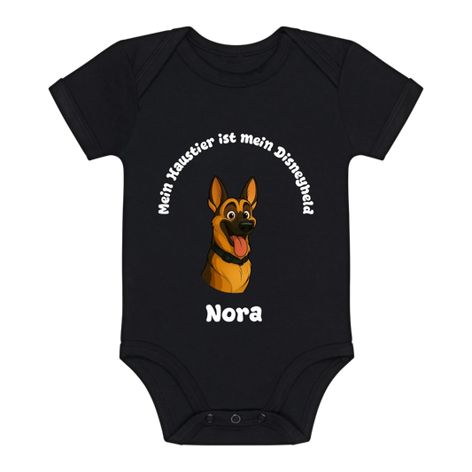 Mein Haustier ist mein Disneyheld - Personalisierter AI Cartoon Babybody