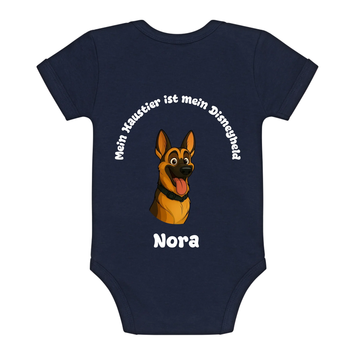 Mein Haustier ist mein Disneyheld - Personalisierter AI Cartoon Babybody
