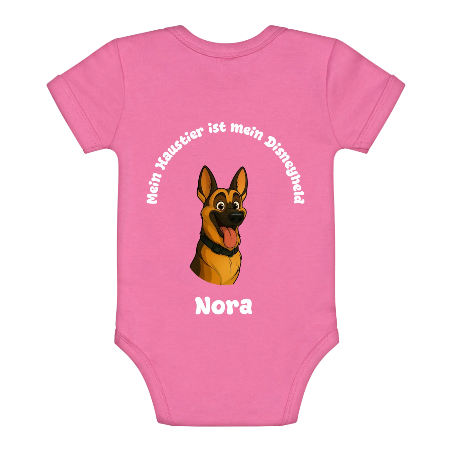 Mein Haustier ist mein Disneyheld - Personalisierter AI Cartoon Babybody