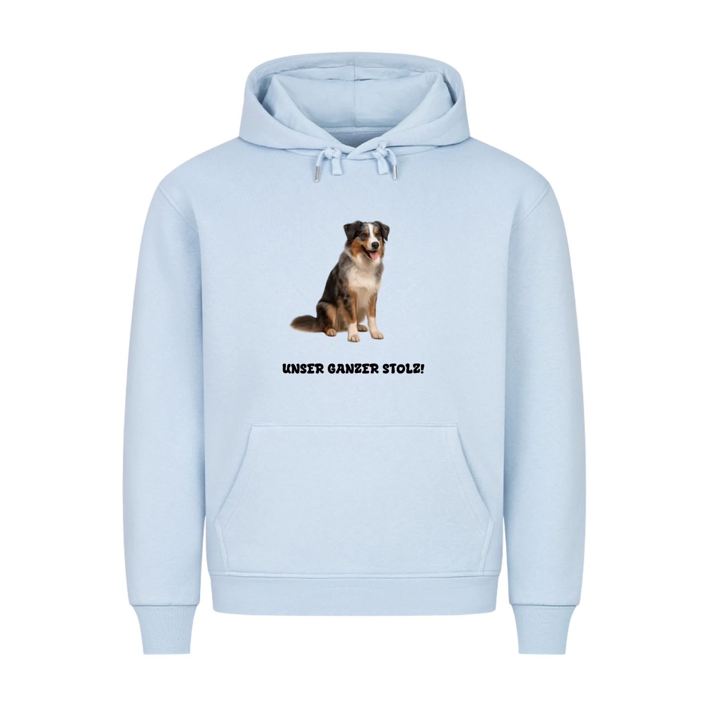 Personalisierter Haustier-Foto-Hoodie– Dein Bild & Text nach Wunsch
