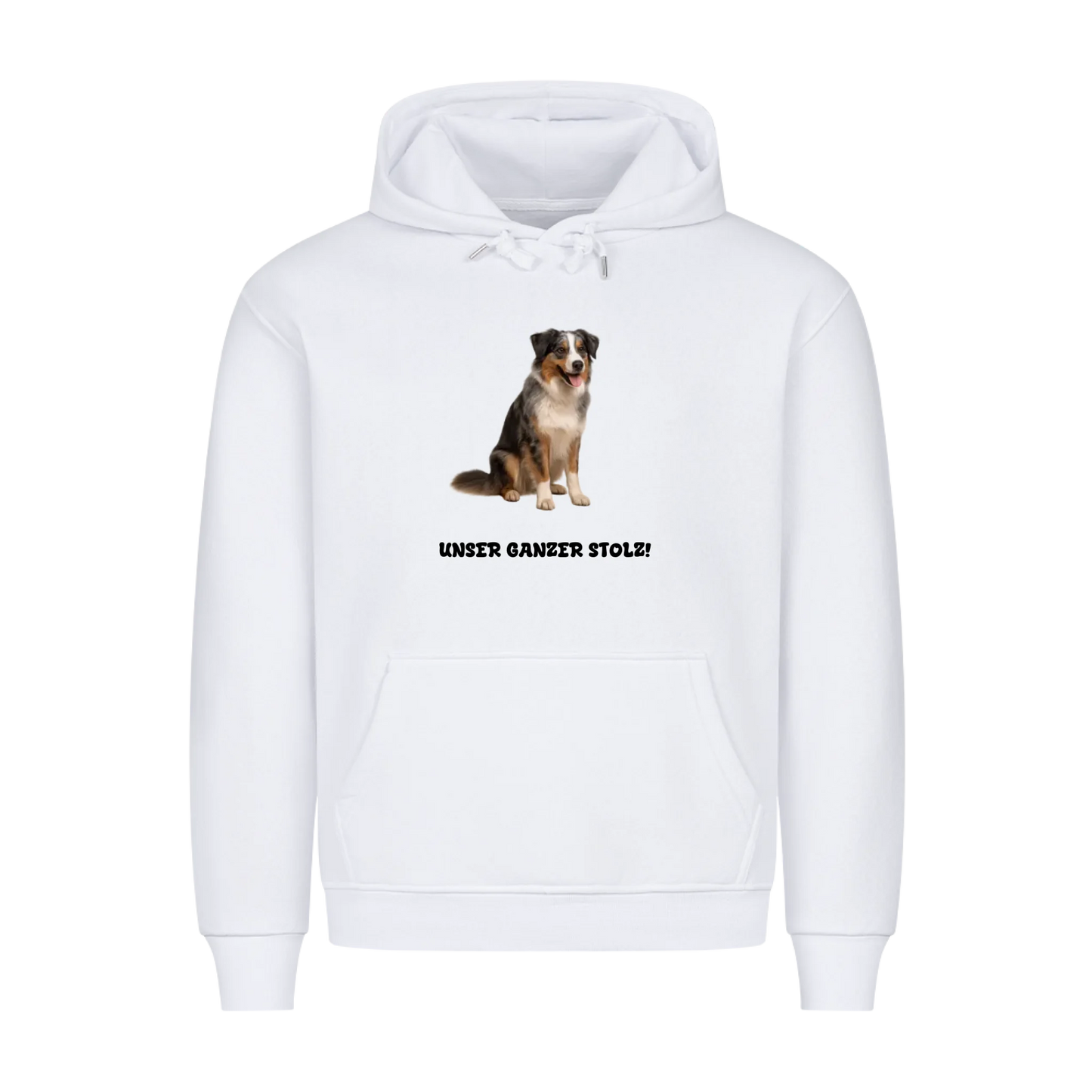 Personalisierter Haustier-Foto-Hoodie– Dein Bild & Text nach Wunsch