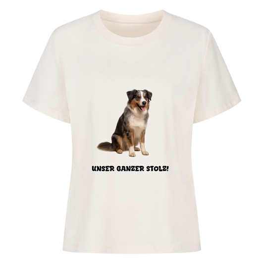 Personalisiertes Haustier-Foto-Shirt – Dein Bild & Text nach Wunsch (T-Shirt women)