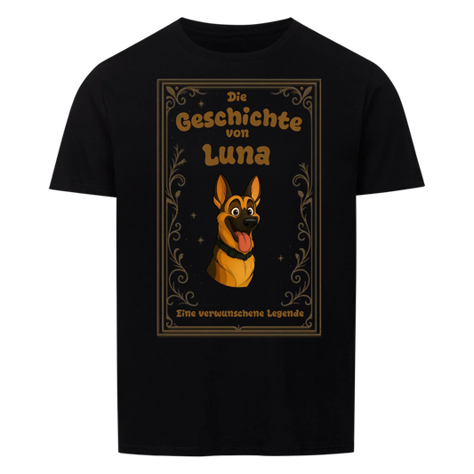 Verwunschen - personalisierbares T-Shirt - Dein Fellfreund als Disneyheld