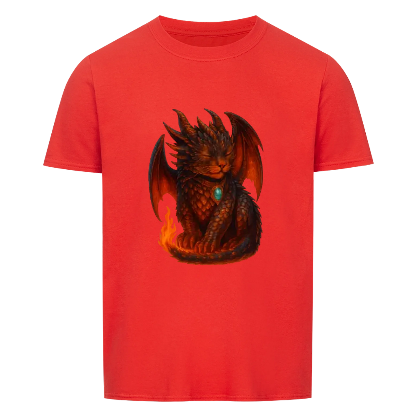 Dein Haustier als Fantasy-Drache (T-Shirt unisex)