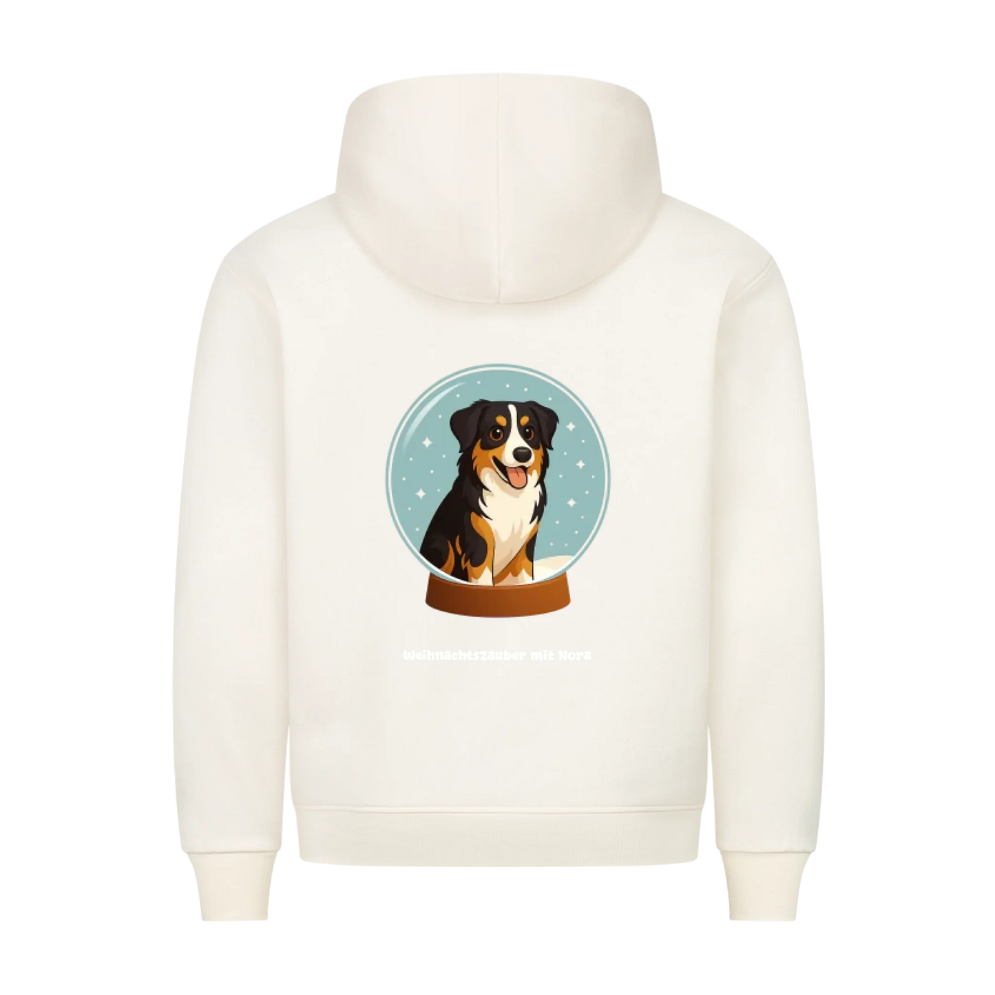 Weihnachtszauber mit deiner Fellnase (Premium Hoodie)