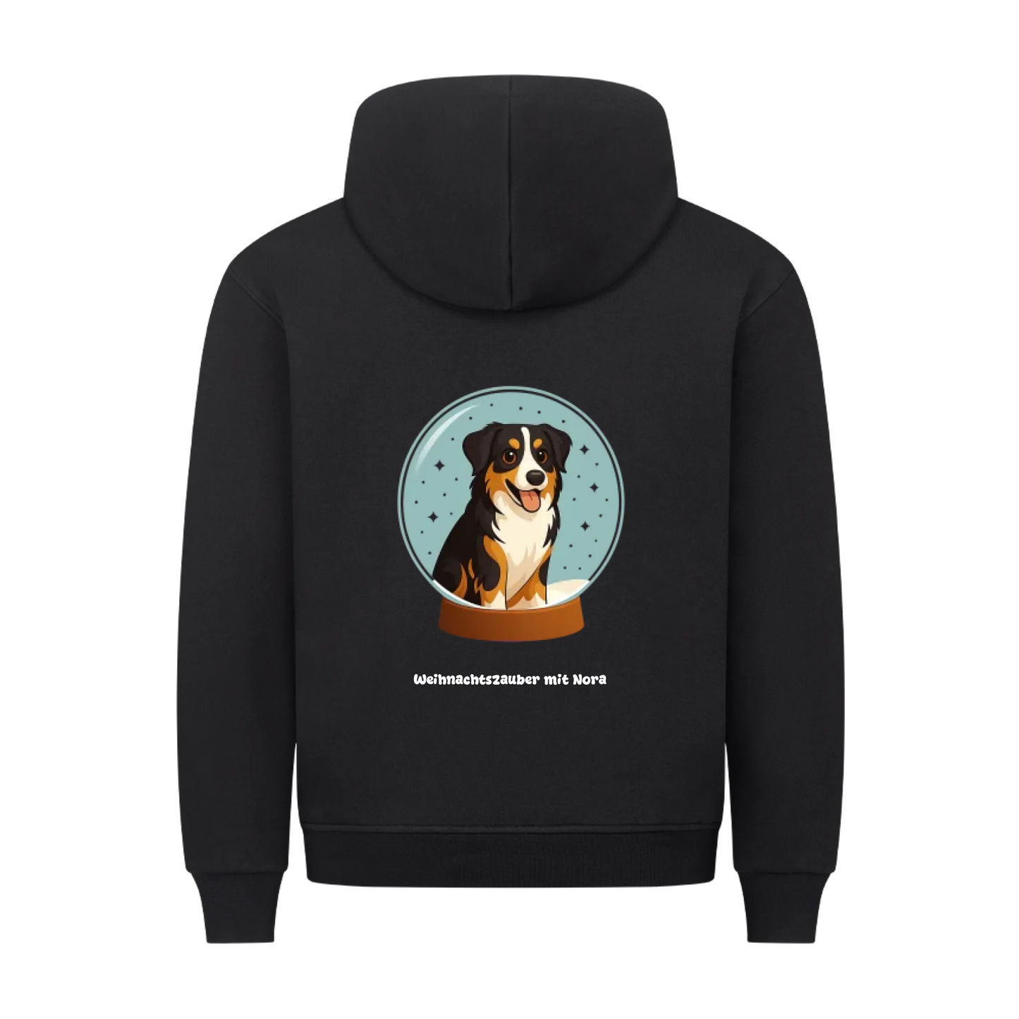 Weihnachtszauber mit deiner Fellnase (Premium Hoodie)