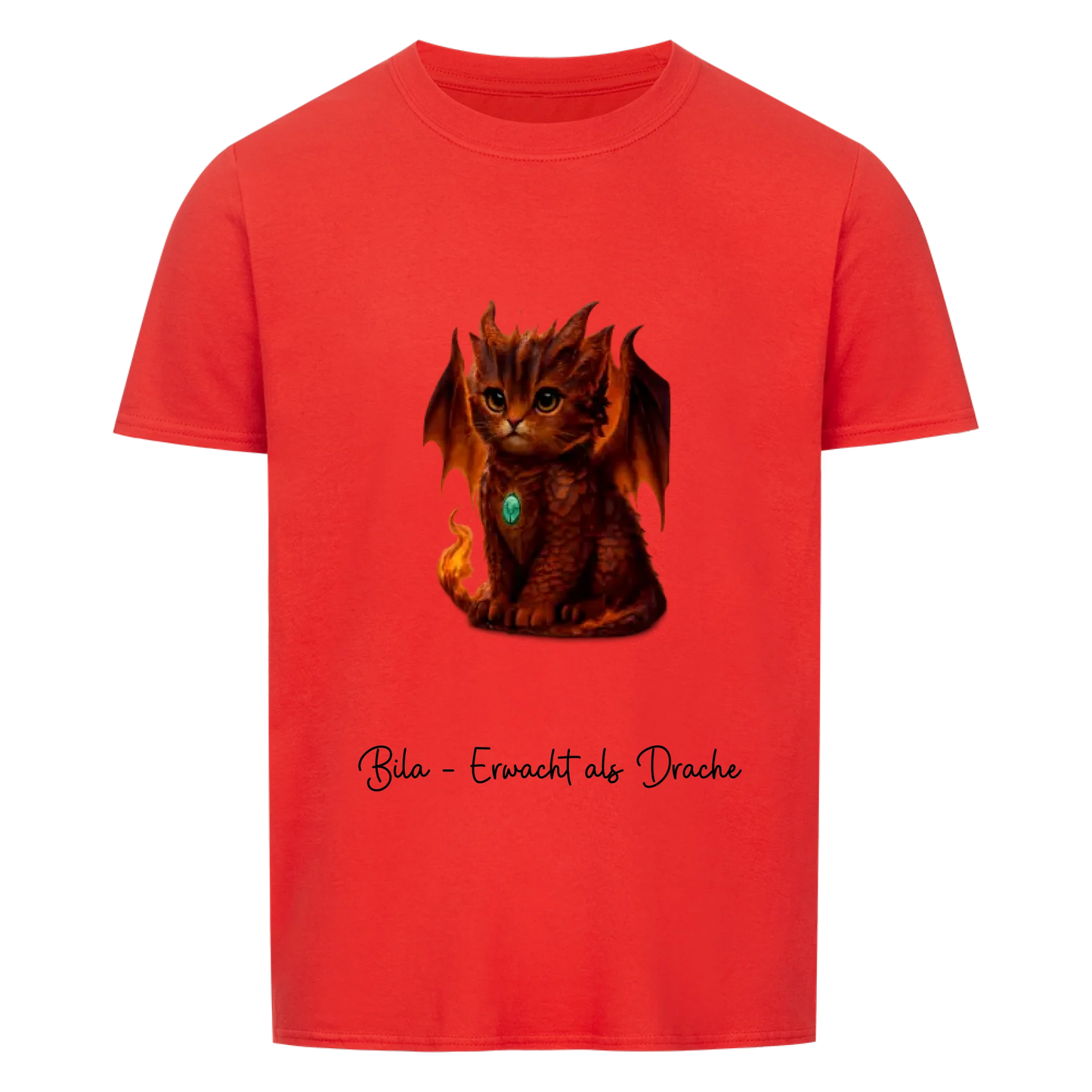 Dein Haustier als Fantasy-Drache (T-Shirt unisex)