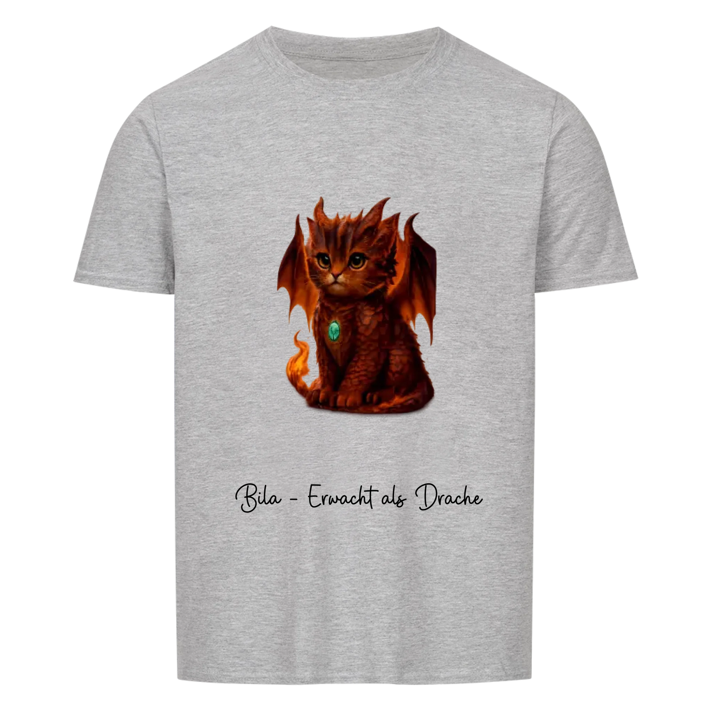 Dein Haustier als Fantasy-Drache (T-Shirt unisex)
