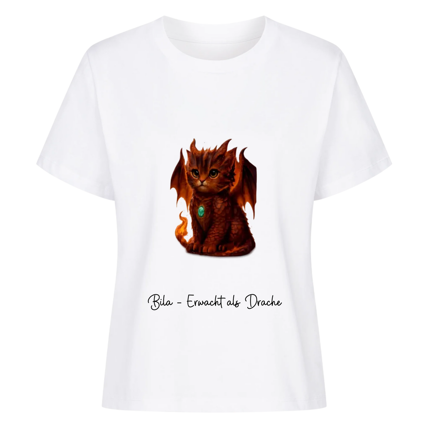 Dein Haustier als Fantasy-Drache (T-Shirt unisex)