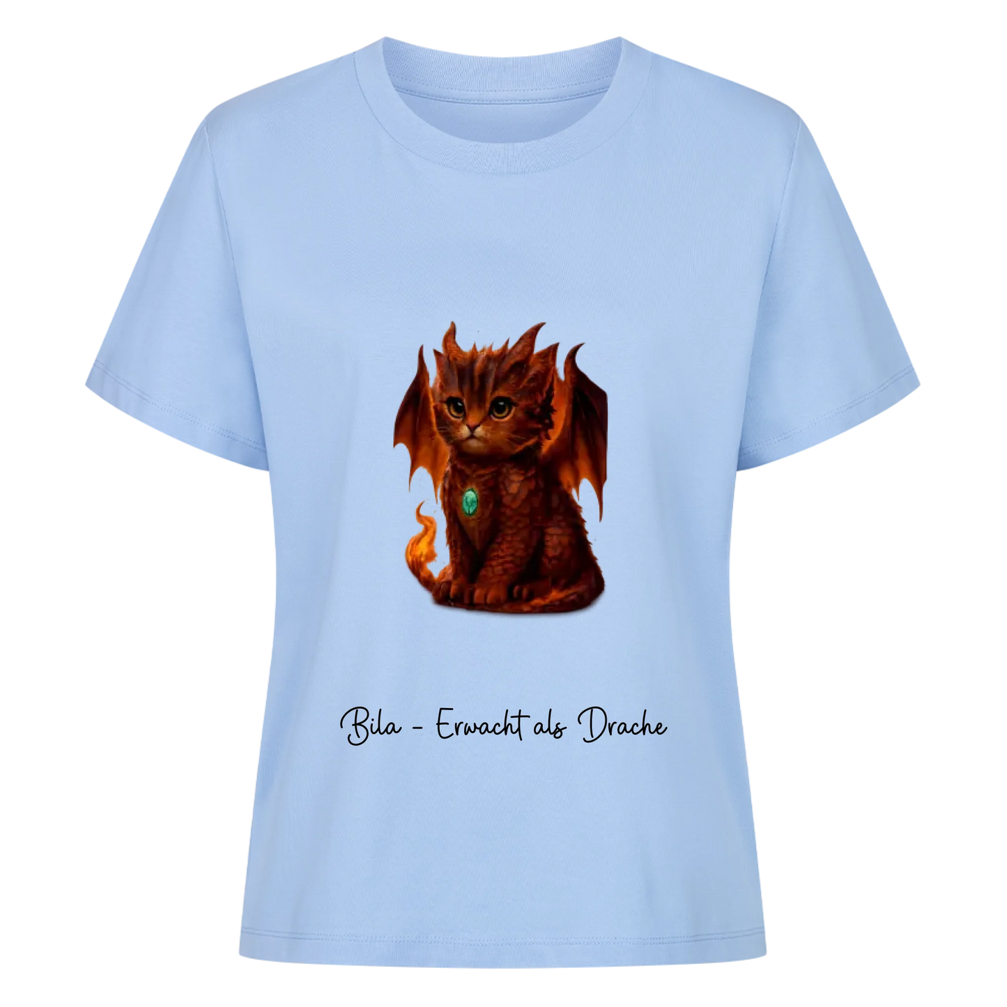 Dein Haustier als Fantasy-Drache (T-Shirt unisex)
